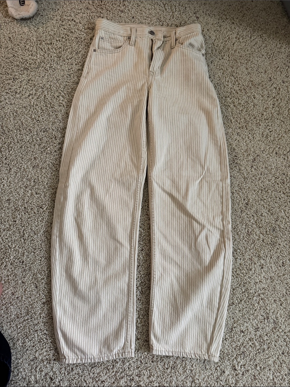 Gap stripe jeans